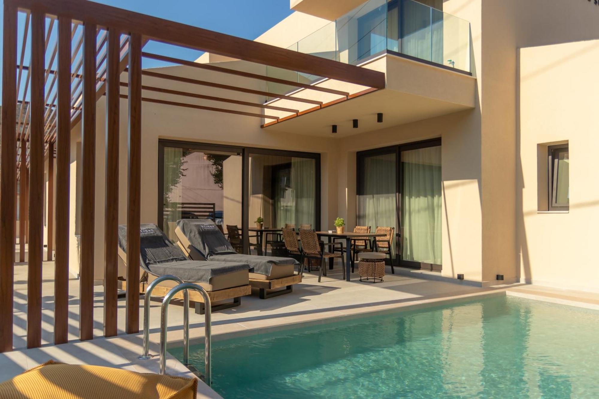 Ntinas Seaside Suites Skala Potamia  Buitenkant foto