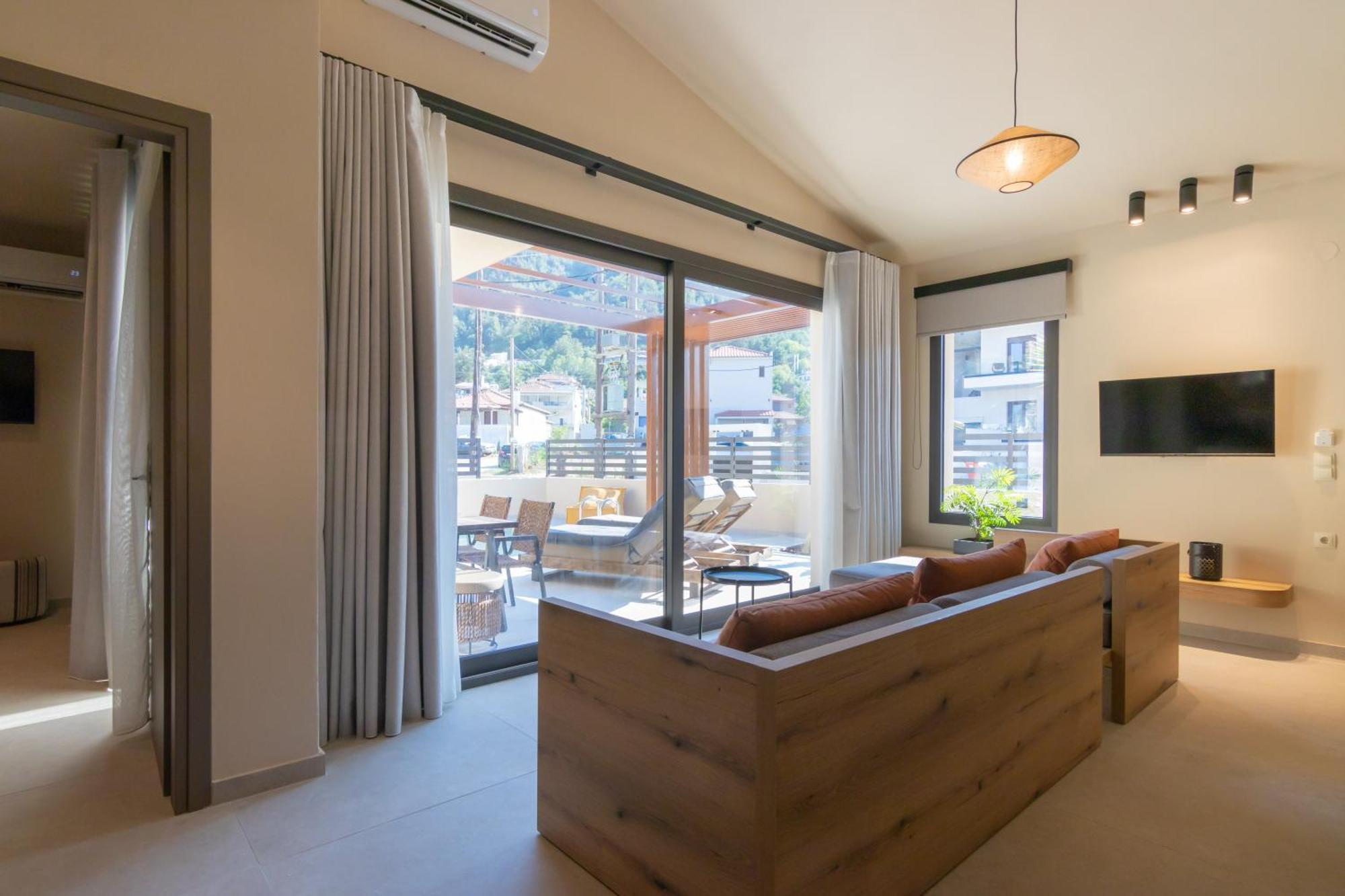 Ntinas Seaside Suites Skala Potamia  Buitenkant foto