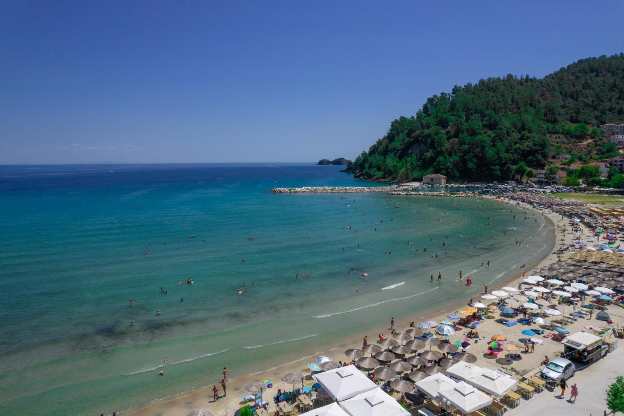 Ntinas Seaside Suites Skala Potamia  Buitenkant foto